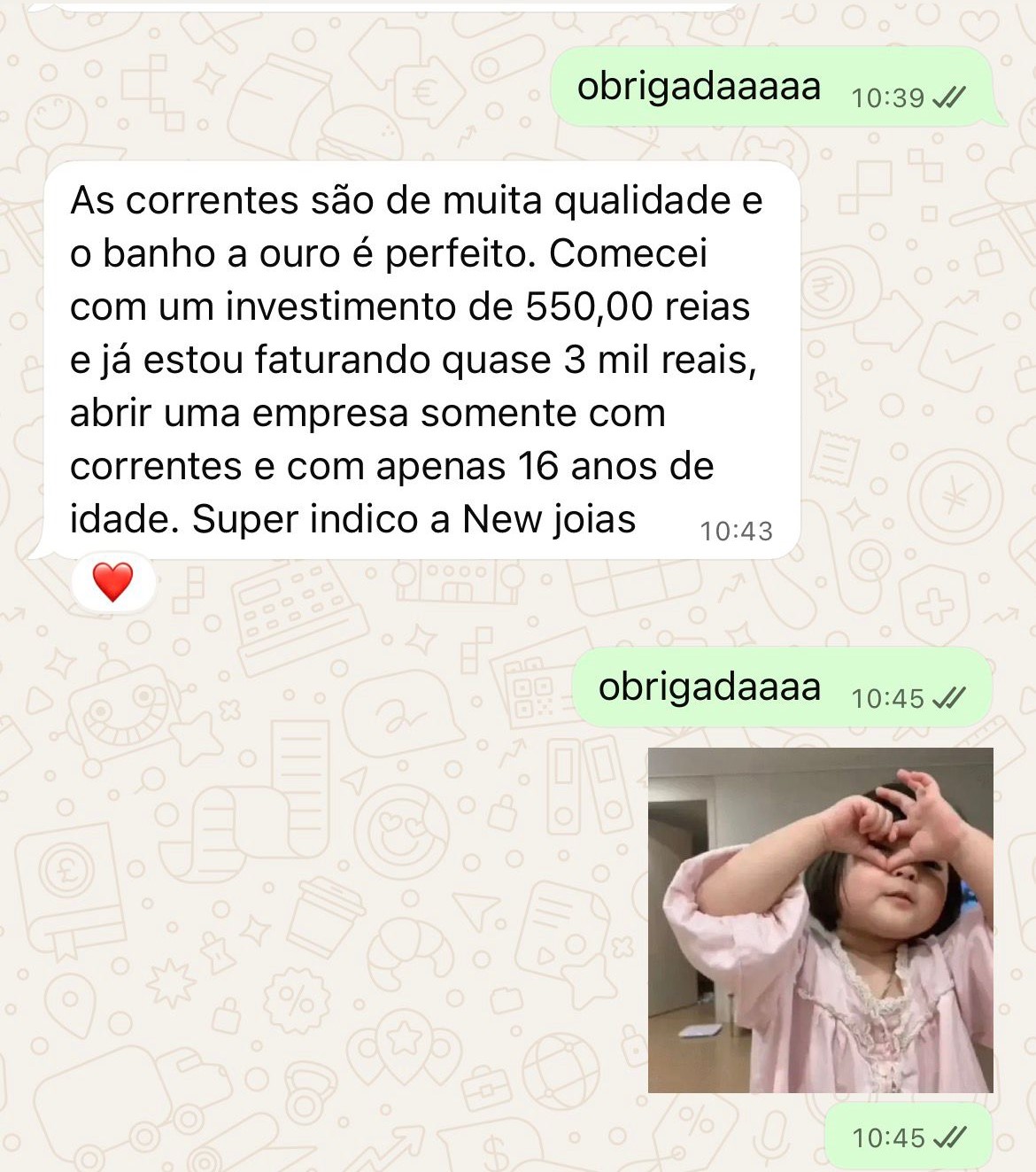 Feedback de cliente 8
