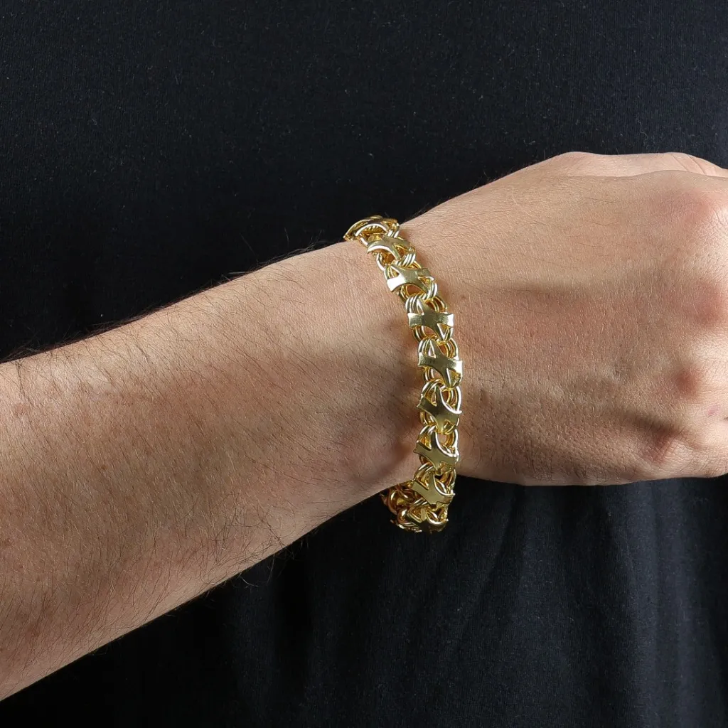 Pulseiras de ouro elegantes